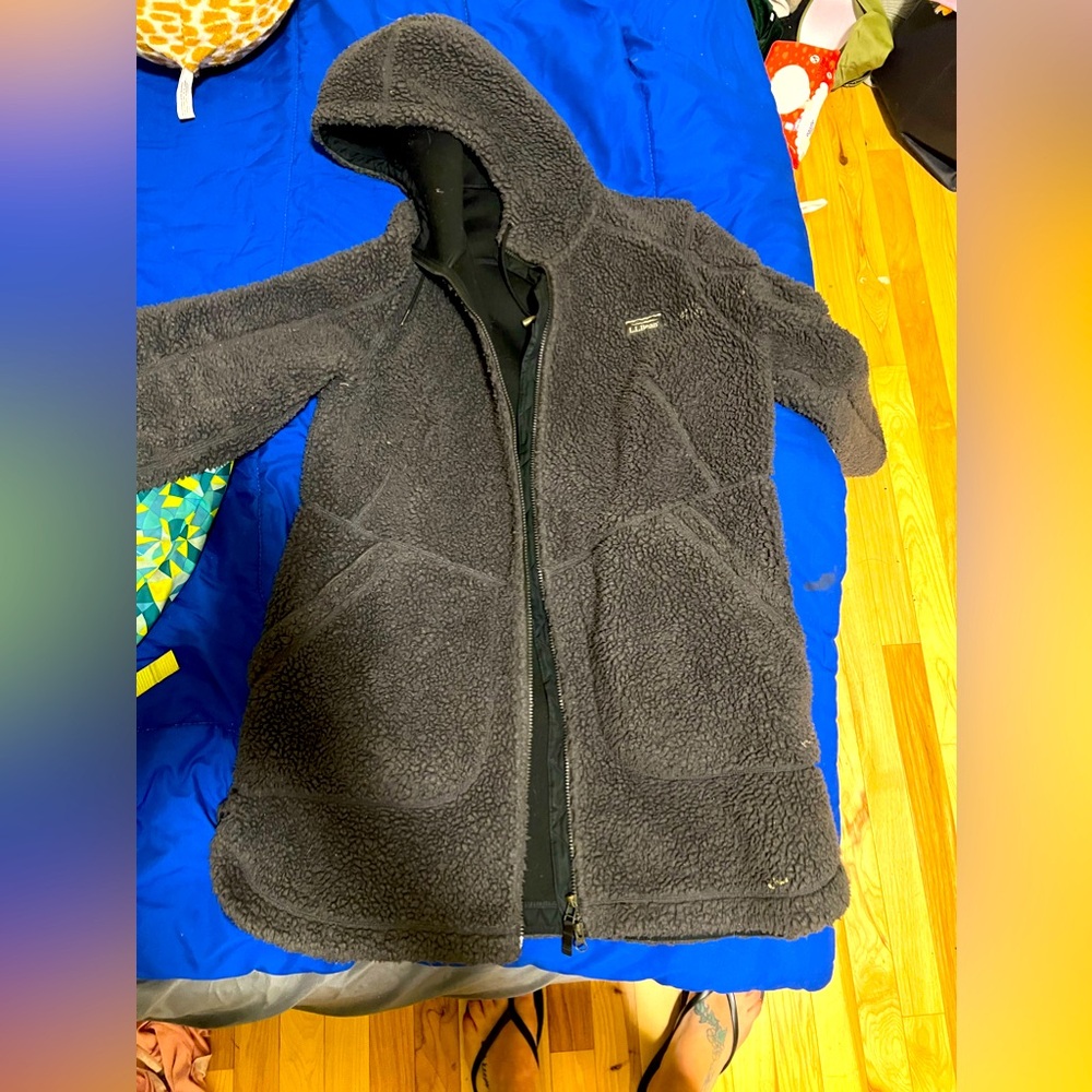 LL Bean Sherpa Coat
